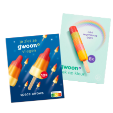 g'woon space arrows of regenboogijsjes